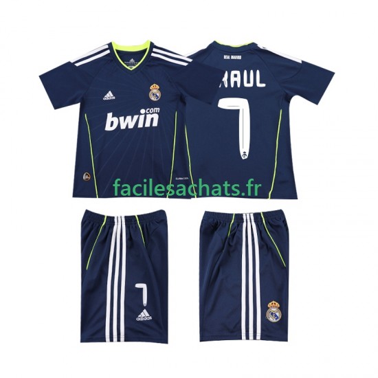 Maillot Real Madrid PAUL 7 Retro 2010 2011 Extérieur Enfant MC