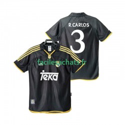 Maillot Real Madrid R.CARLOS 3 Retro 1999 2001 Extérieur Homme MC