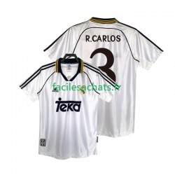 Maillot Real Madrid R.CARLOS 3 Retro 1998 2000 Domicile Homme MC