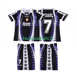 Maillot Real Madrid RAUL 7 Retro 1997 1998 3ème Enfant MC