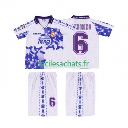 Maillot Real Madrid REDONDO 6 Retro 1996 1997 3ème Enfant MC