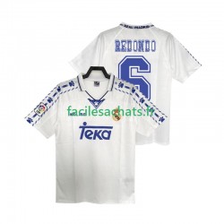 Maillot Real Madrid REDONDO 6 Retro 1996 1997 Domicile Homme MC