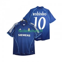 Maillot Real Madrid ROBINHO 10 Retro 2005 2006 Extérieur Homme MC Maillot Real Madrid ROBINHO 10 Retro 2005 2006 Extérieur Homme MC