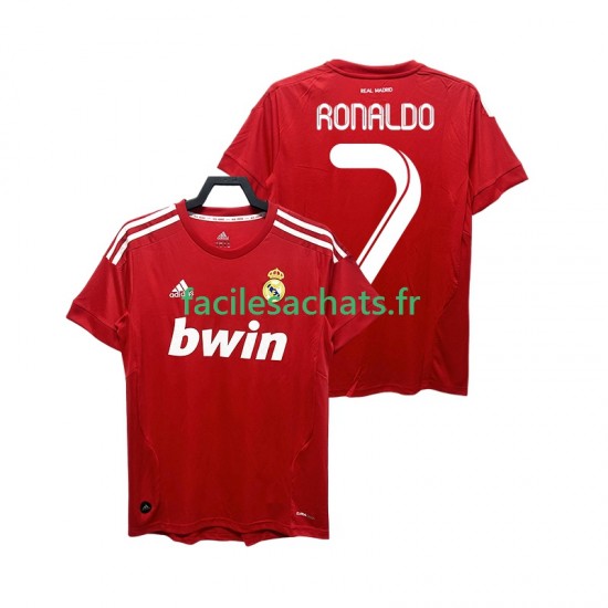 Maillot Real Madrid RONALDO 7 Retro 2011 2012 3ème Homme MC
