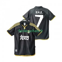 Maillot Real Madrid Raul 7 Retro 1999 2001 Extérieur Homme MC