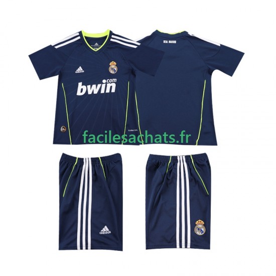 Maillot Real Madrid Retro 2010 2011 Extérieur Enfant MC