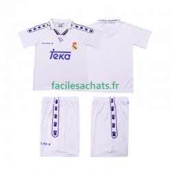 Maillot Real Madrid Retro 1994 1996 Domicile Enfant MC