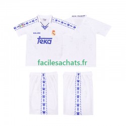 Maillot Real Madrid Retro 1996-1997 Domicile Enfant MC