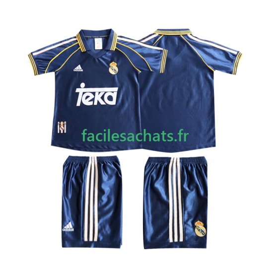 Maillot Real Madrid Retro 1998 1999 3ème Enfant MC