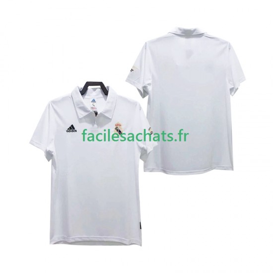 Maillot Real Madrid Retro 2002 2003 Domicile Homme MC