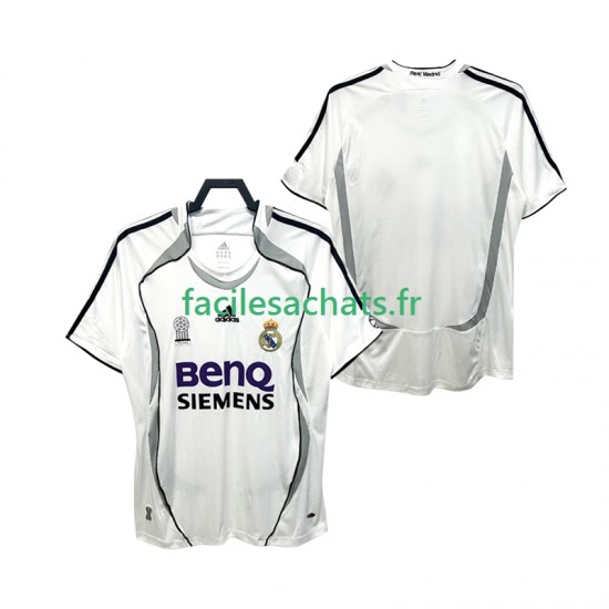 Maillot Real Madrid Retro 2006 2007 Domicile Homme MC