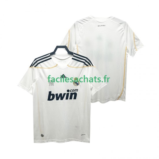 Maillot Real Madrid Retro 2009 2010 Domicile Homme MC