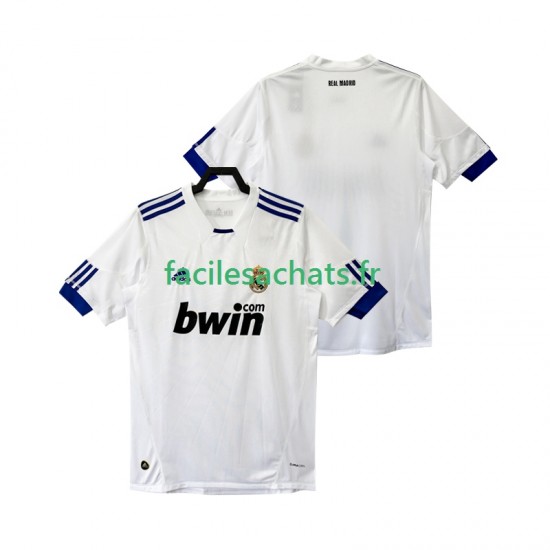 Maillot Real Madrid Retro 2010 2011 Domicile Homme MC