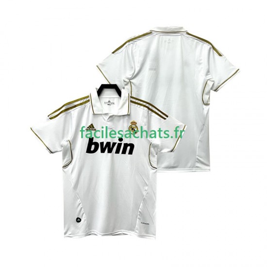 Maillot Real Madrid Retro 2011 2012 Domicile Homme MC