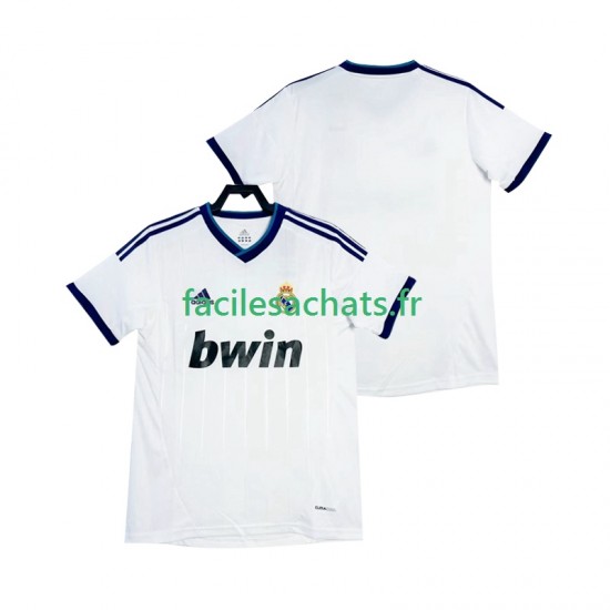 Maillot Real Madrid Retro 2012 2013 Domicile Homme MC