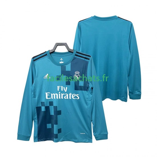 Maillot Real Madrid Retro 2017 2018 3ème Homme ML