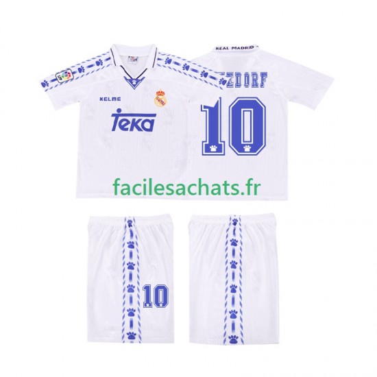 Maillot Real Madrid SEEDORF 10 Retro 1996 1997 Domicile Enfant MC