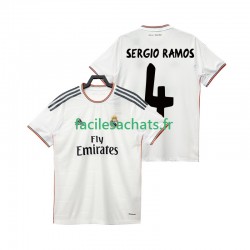 Maillot Real Madrid SERGIO RAMOS 4 Retro 2013 2014 Domicile Homme MC Maillot Real Madrid SERGIO RAMOS 4 Retro 2013 2014 Domicile Homme MC