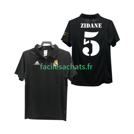 Maillot Real Madrid ZIDANE 5 Retro 2002 2003 Extérieur Homme MC