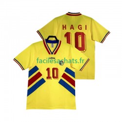 Maillot Roumanie Hagi 10 Retro 1994 Domicile Homme MC