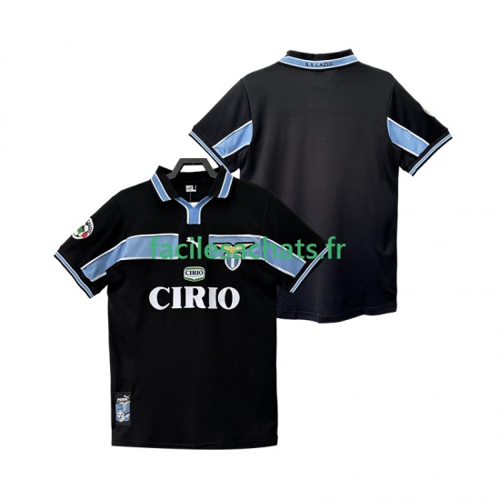 Maillot SS Lazio Retro 1998 1999 Extérieur Homme MC