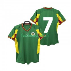 Maillot Sénégal 7 Retro 2002 Extérieur Homme MC