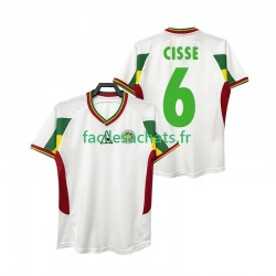 Maillot Sénégal CISSE 6 Retro 2002 Domicile Homme MC