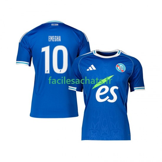 Maillot Strasbourg Emanuel Emegha 10 2025-2026 Domicile Homme MC