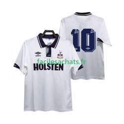 Maillot Tottenham Hotspur 10 Retro 1991 1993 Domicile Homme MC
