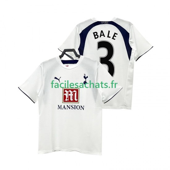 Maillot Tottenham Hotspur Bale 3 Retro 2006 2007 Domicile Homme MC