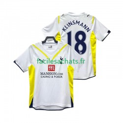Maillot Tottenham Hotspur KLINSMANN 18 Retro 2009 2010 Domicile Homme MC