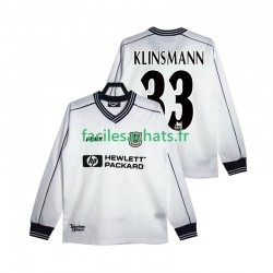 Maillot Tottenham Hotspur KLINSMANN 33 Retro 1997 1999 Domicile Homme ML