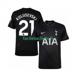 Maillot Tottenham Hotspur Kulusevski 21 2025-2026 Extérieur Homme MC