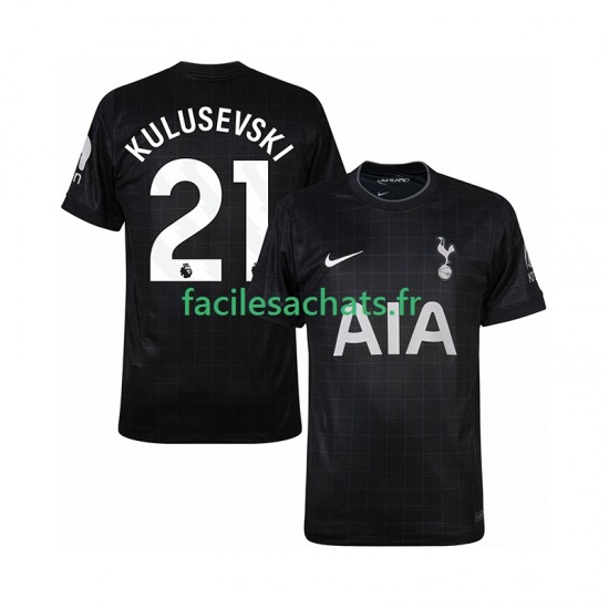 Maillot Tottenham Hotspur Kulusevski 21 2025-2026 Extérieur Homme MC