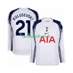 Maillot Tottenham Hotspur Kulusevski 21 2025-2026 Domicile Homme ML