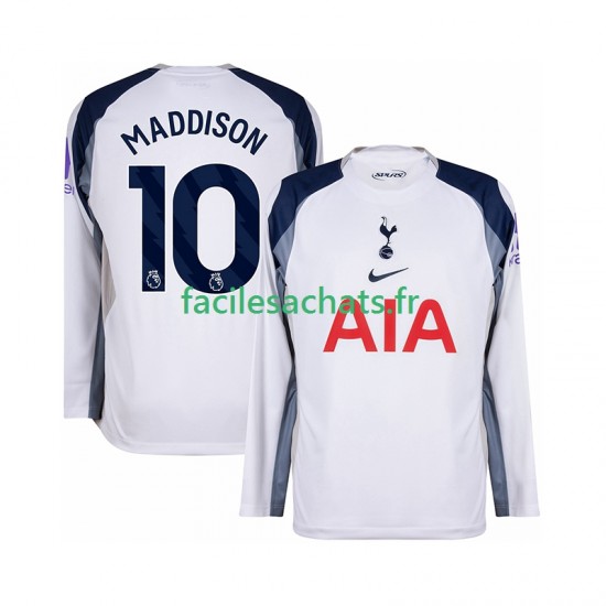 Maillot Tottenham Hotspur Maddison 10 2025-2026 Domicile Homme ML