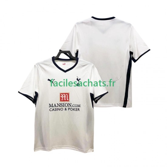 Maillot Tottenham Hotspur Retro 2008 2009 Domicile Homme MC