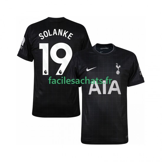 Maillot Tottenham Hotspur Solanke 19 2025-2026 Extérieur Homme MC
