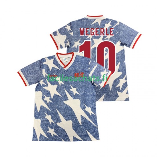 Maillot États-Unis WEGERLE 10 Retro 1994 Extérieur Homme MC