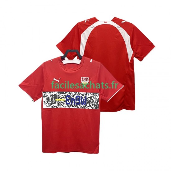 Maillot VfB Stuttgart Retro 2006 2007 Extérieur Homme MC