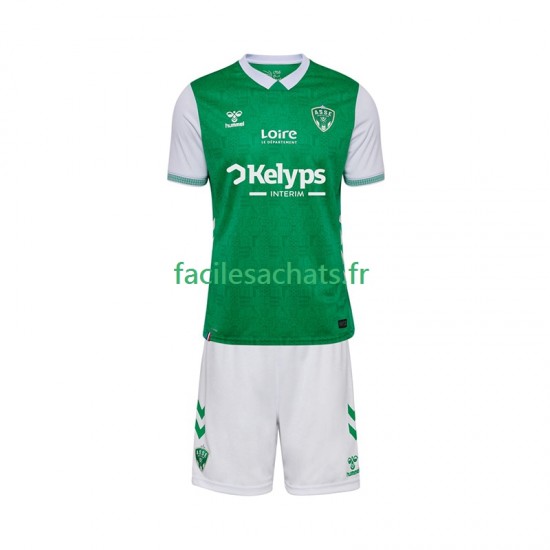 Maillot AS Saint-Etienne 2025-2026 Domicile Enfant MC
