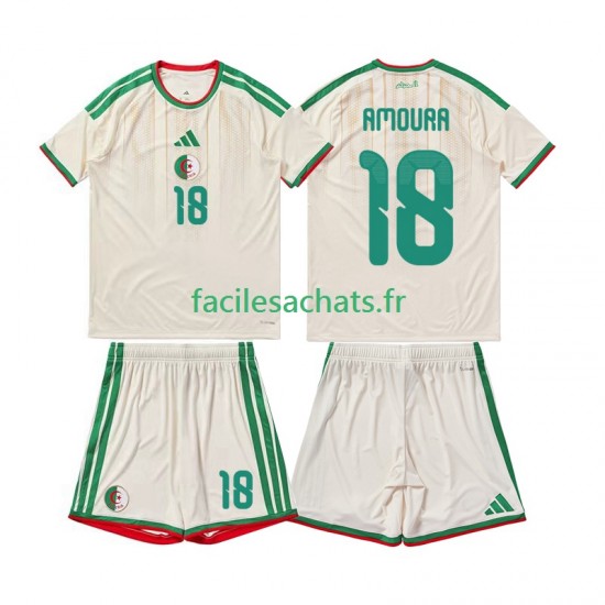 Maillot Algérie Mohamed Amoura 18 2026 Domicile Enfant MC