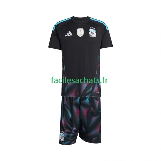 Maillot Argentine Gardien Domicile Coupe du Monde 2026 Enfant MC