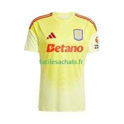 Maillot Aston Villa 2025-2026 Gardien Extérieur Homme MC