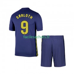 Maillot Atlético Madrid Alexander Sorloth 9 2025-2026 Extérieur Enfant MC