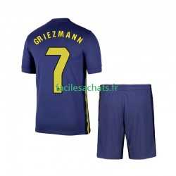 Maillot Atlético Madrid Antoine Griezmann 7 2025-2026 Extérieur Enfant MC