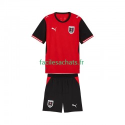 Maillot Autriche Domicile Coupe du Monde 2026 Enfant MC