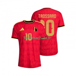 Maillot Belgique Leandro Trossard 10 Domicile Coupe du Monde 2026 Homme MC Maillot Belgique Leandro Trossard 10 Domicile Coupe du Monde 2026 Homme MC