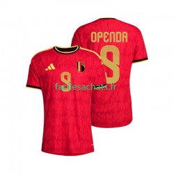Maillot Belgique Openda 9 Domicile Coupe du Monde 2026 Homme MC Maillot Belgique Openda 9 Domicile Coupe du Monde 2026 Homme MC