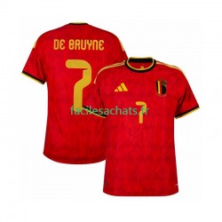 Maillot Belgique de bruyne 7 Domicile Coupe du Monde 2026 Homme MC Maillot Belgique de bruyne 7 Domicile Coupe du Monde 2026 Homme MC
